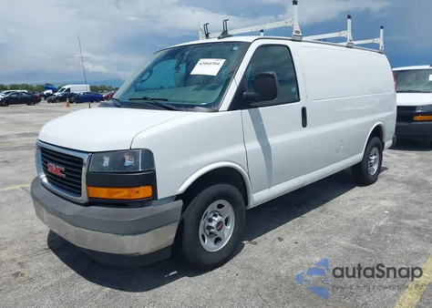 2020 GMC Savana Cargo Rwd 2500 Regular Wheelbase Work Van z USA, uszkodzony, nr VIN 1GTW7AFG3L1182341